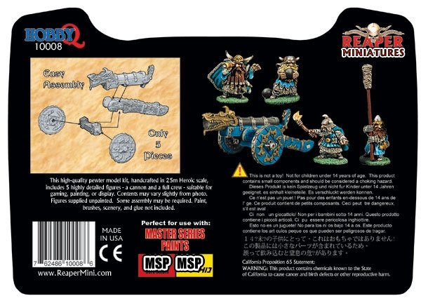 Reaper 10008 Dwarven War Cannon