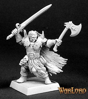 Reaper 14313 Boris Mingla, Mercenaries Warlord (metal)