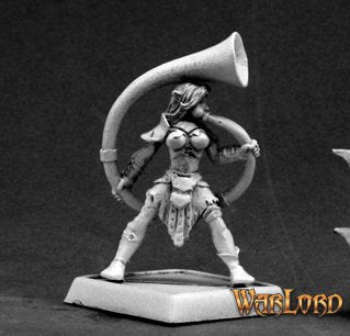 Reaper 14558 Elven Musician Elf Bard (metal)