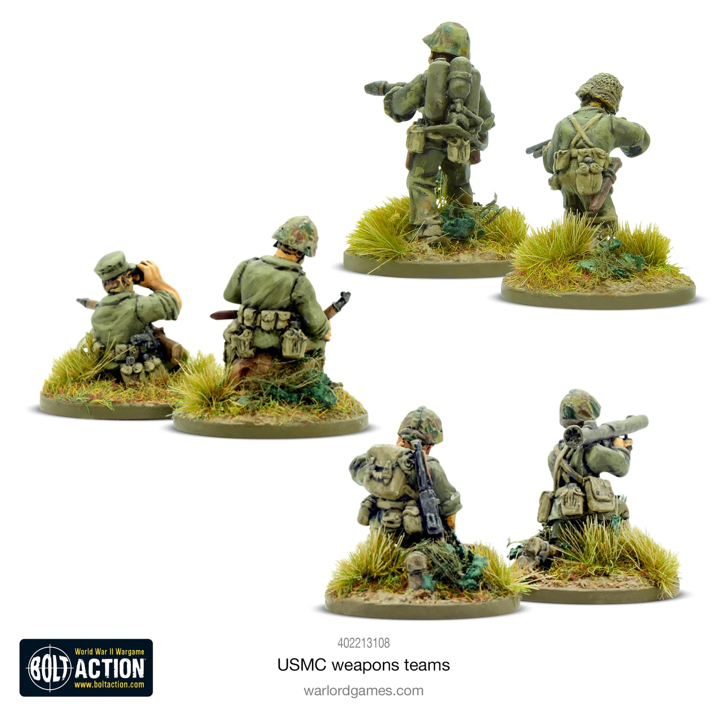 Bolt Action: US Marines Weapons Team