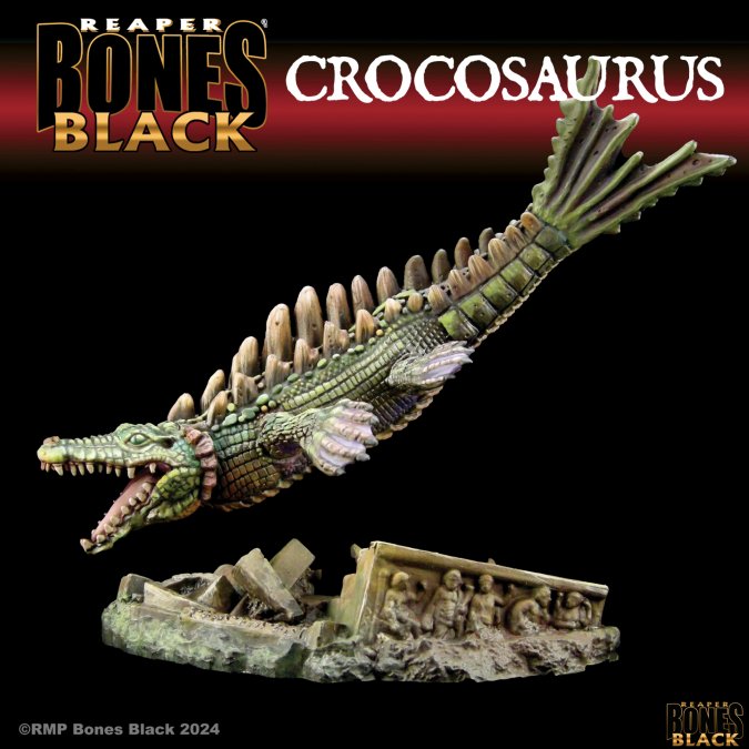 Reaper 44191 Crocosaurus (Crocodile-Dragon)
