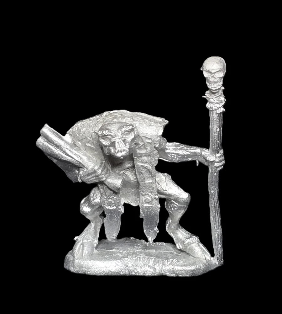 Ral Partha 51-7749: Ghoul Warlock with Book and Staff