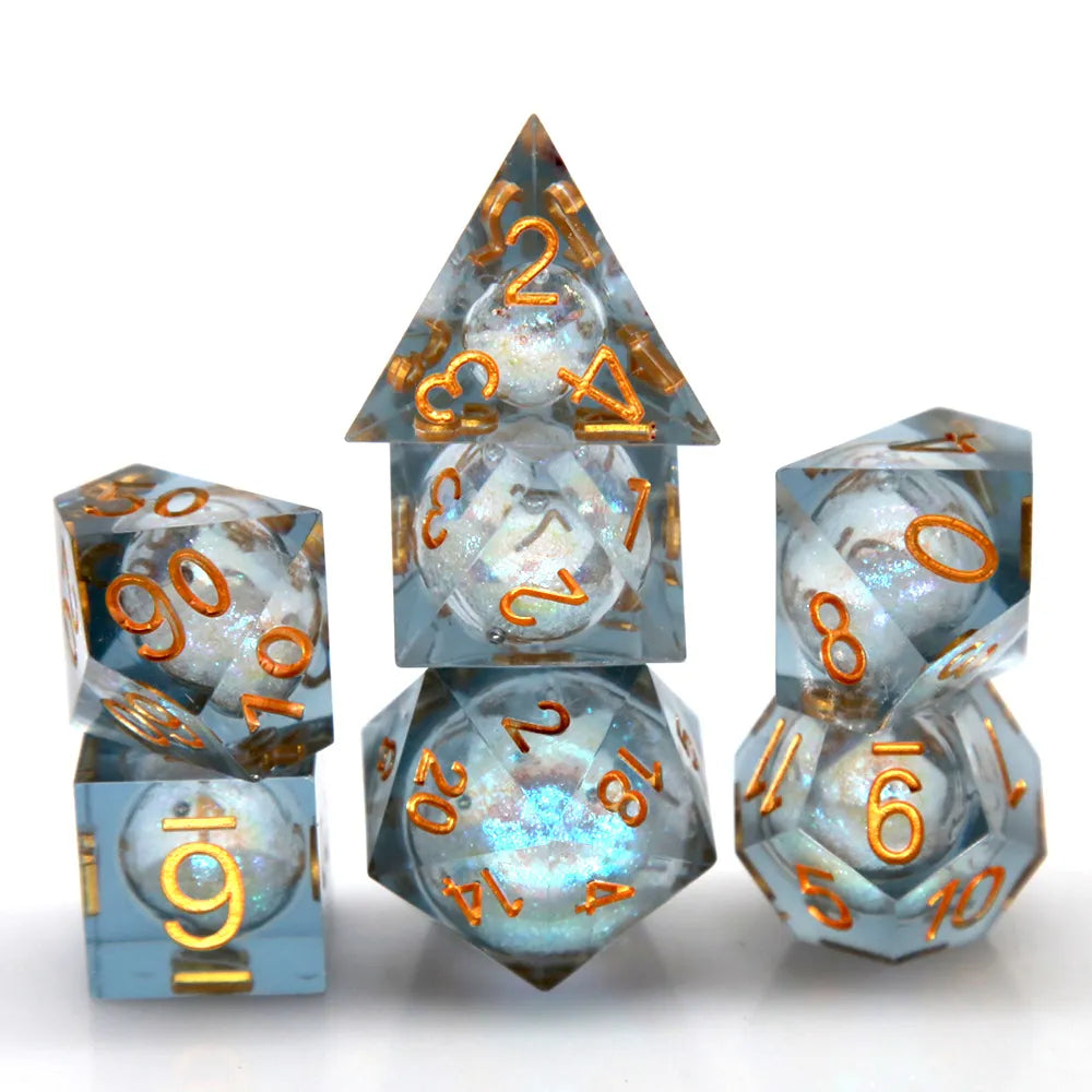 TwoFaad -Miirym 7- Piece Set Liquid Core Silver Galaxy