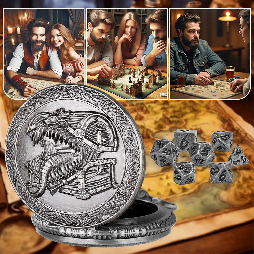 TwoFaad - Mimic Pocket Locket w/ Mini Metal Dice