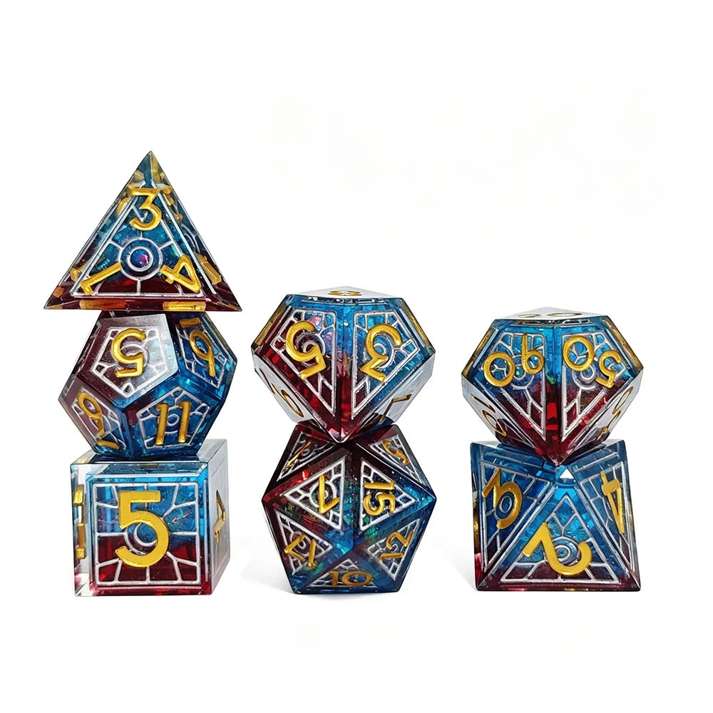 TwoFaad - Nasir al-Mulk Mosque Stained Glass Sharp Edge Dice