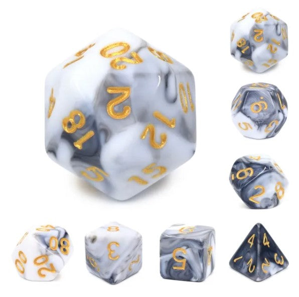 SkullSplitter Bleached Bone Dice