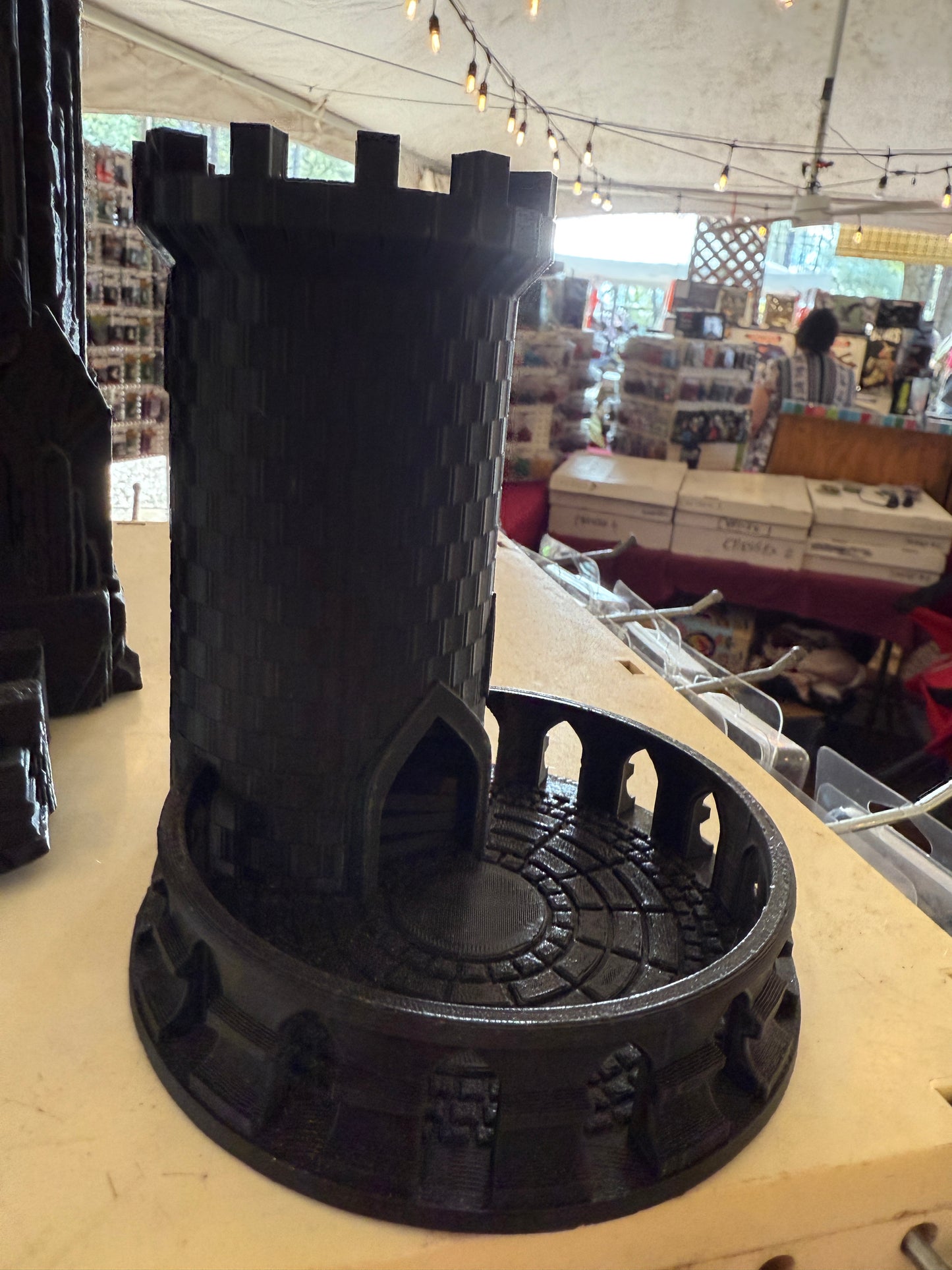 Small Castle Dice Tower