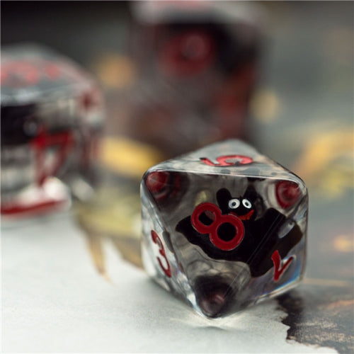 TwoFaad - Bat 7- Piece Dice Set