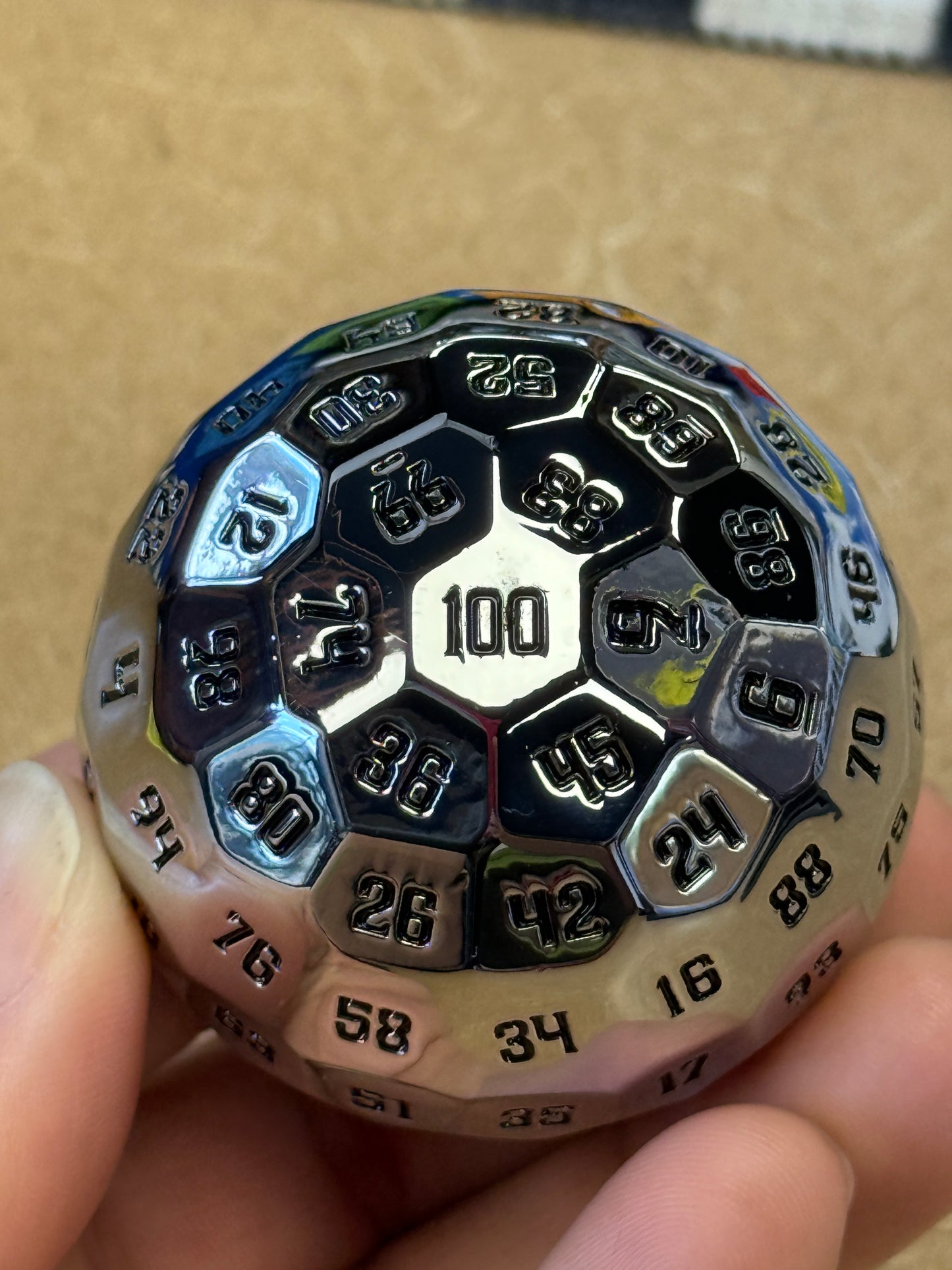 Skullsplitter D100 Metal Die Chrome