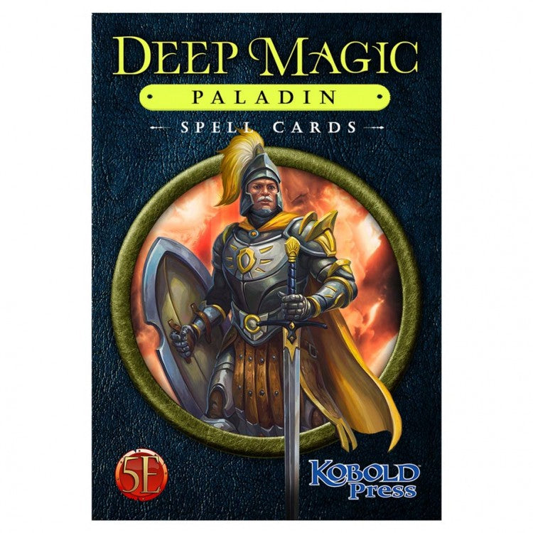 5E Deep Magic Spell Cards: Paladin