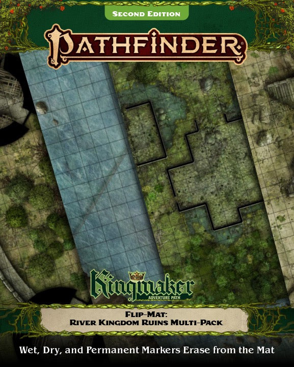 Pathfinder 2E Flipmat: Kingmaker River Kingdom Ruins Multi-pack