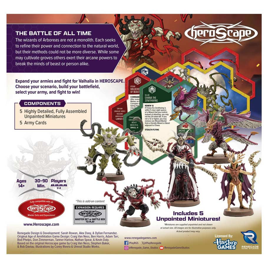 Heroscape: Heroes of Aboreas Army Expansion
