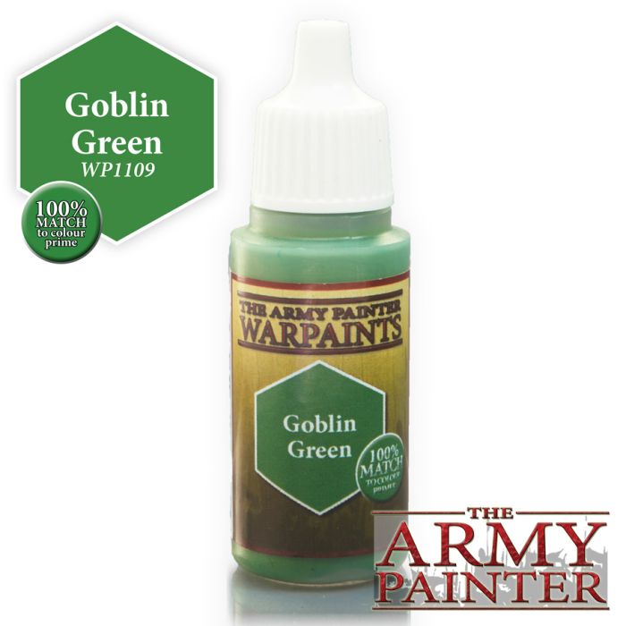 Army Painter - Warpaints: Acrylic: Goblin Green 18ml