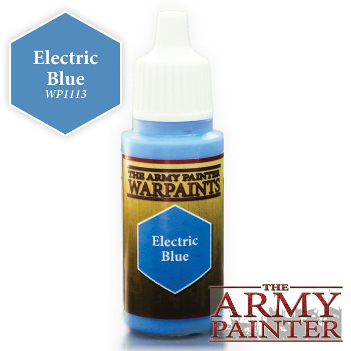 Army Painter - Warpaints: Acrylic: Electric Blue 18ml
