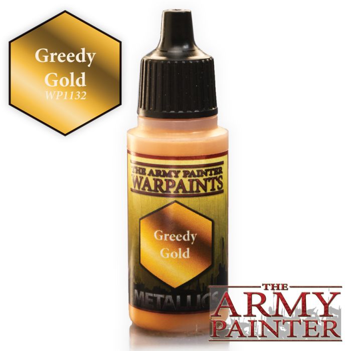 Army Painter - Warpaints: Metallic: Greedy Gold 18ml