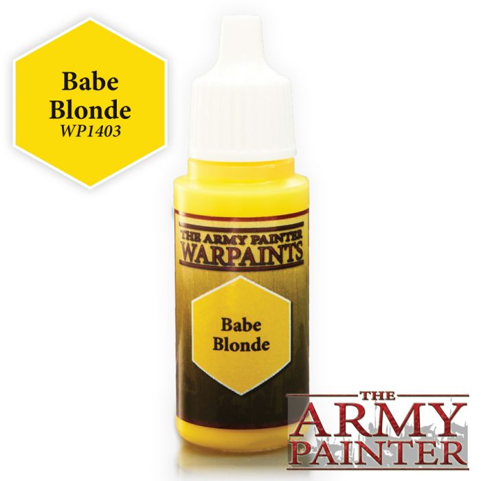 Army Painter - Warpaints: Acrylic: Babe Blonde 18ml