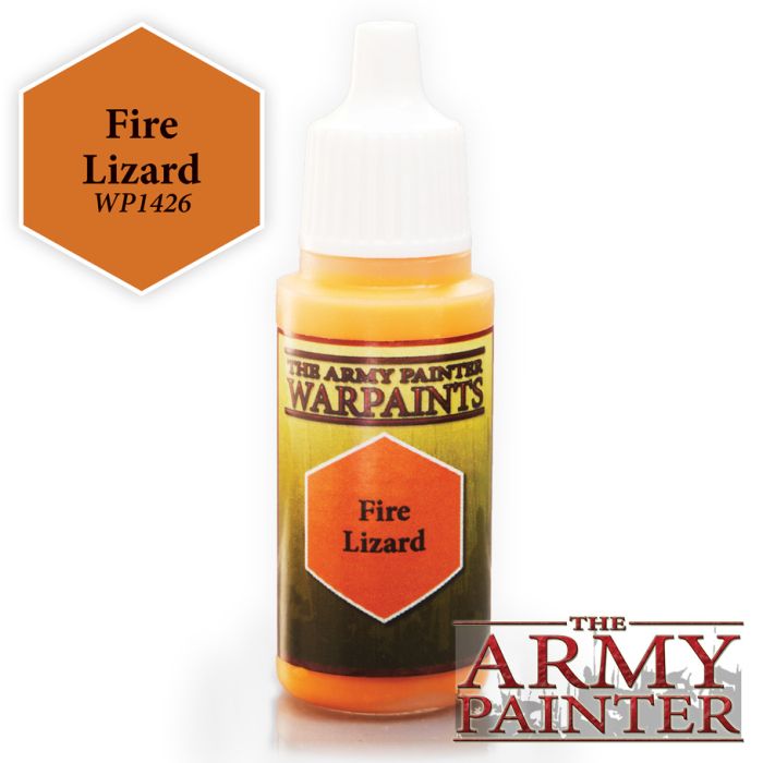 Army Painter - Warpaints: Acrylic: Fire Lizard 18ml