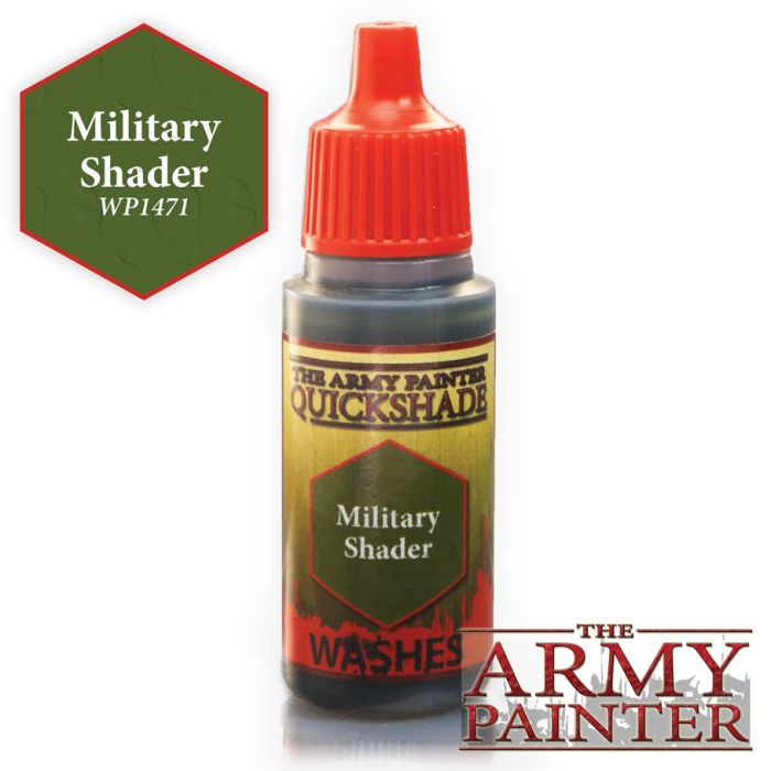 Army Painter - Warpaints: Wash: Military Shader 18ml