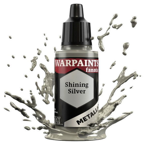 Army Painter - Warpaints: Fanatic Metallic: Shining Silver 18ml