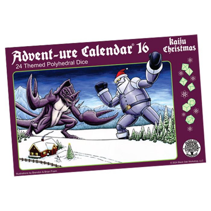 Black Oak Workshop - Advent-ure Calendar 16: Kaiju Christmas