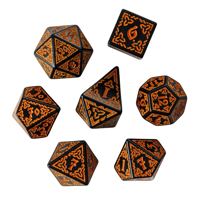 TwoFaad - Samhain 7-Set RPG Dice