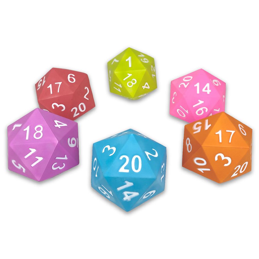 Giant Foam D20 Assortment