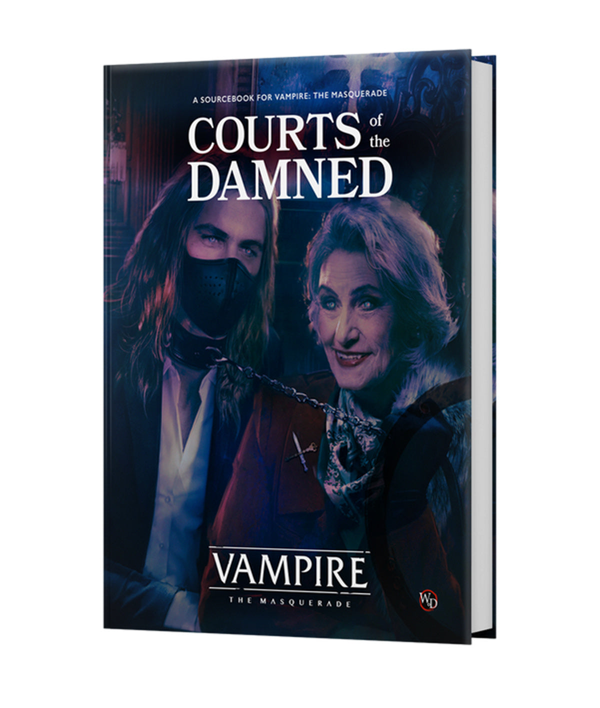 VAMPIRE: THE MASQUERADE 5TH ED COURTS OF THE DAMNED SOURCEBOOK HC