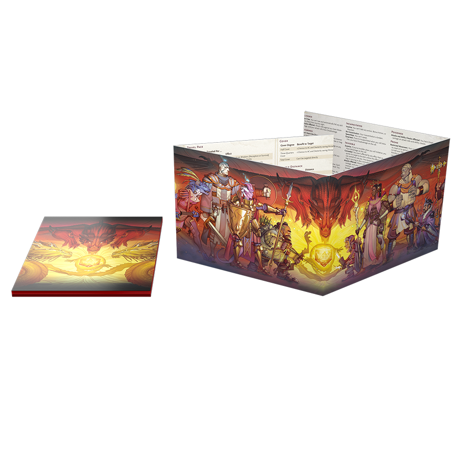5.5E D&D Dungeon Master's Screen 2024