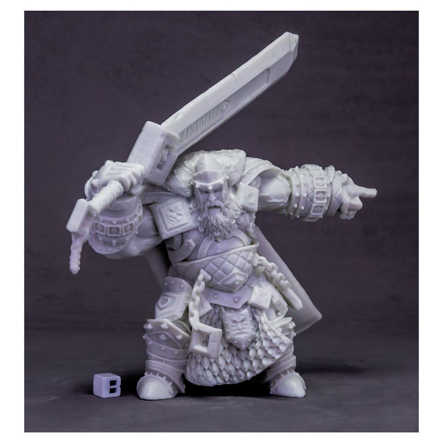 Reaper 77614 Bones: Skorg Ironskull, Fire Giant King Huge