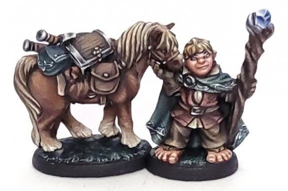 Reaper 30199 Legends: Pack Pony and Halfling Handler