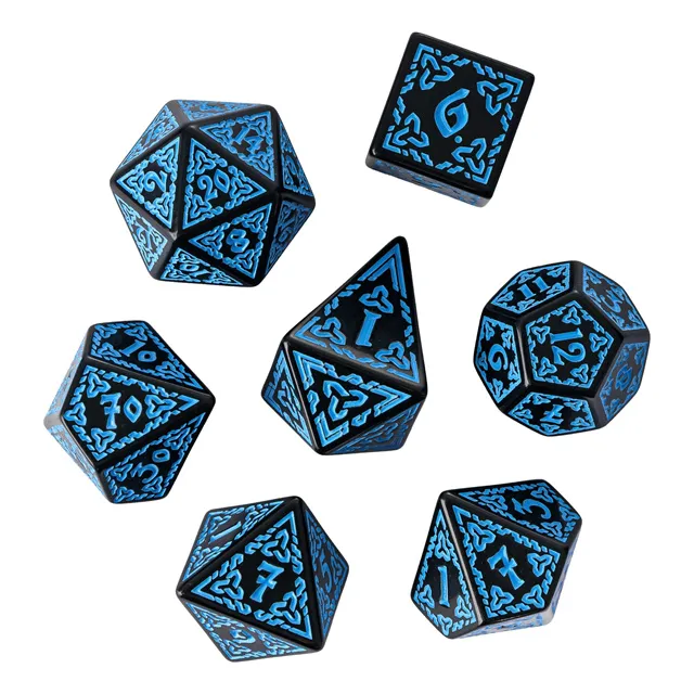 TwoFaad - Beltane 7-Set RPG Dice
