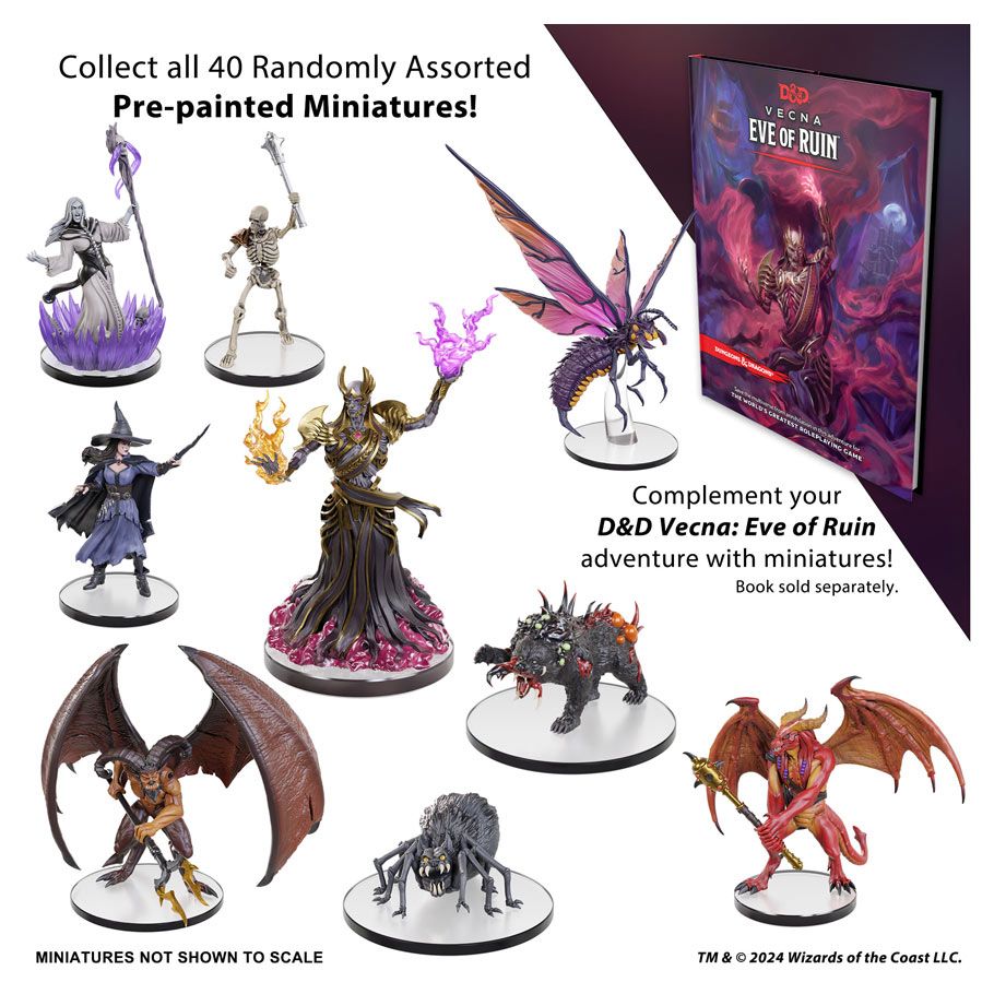 D&D: Icons of the Realms: Vecna: Eve of Ruin Booster Case (32)