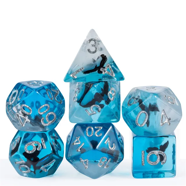 TwoFaad - Raven 7-Set RPG Dice