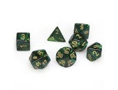 Chessex - 27415 Scarab Jade Dice w/ Gold numbers