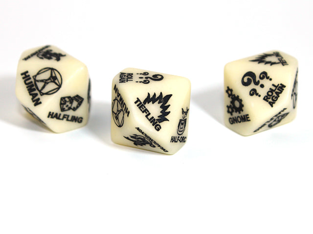 Chessex - CV0087 Character Race Dice D10