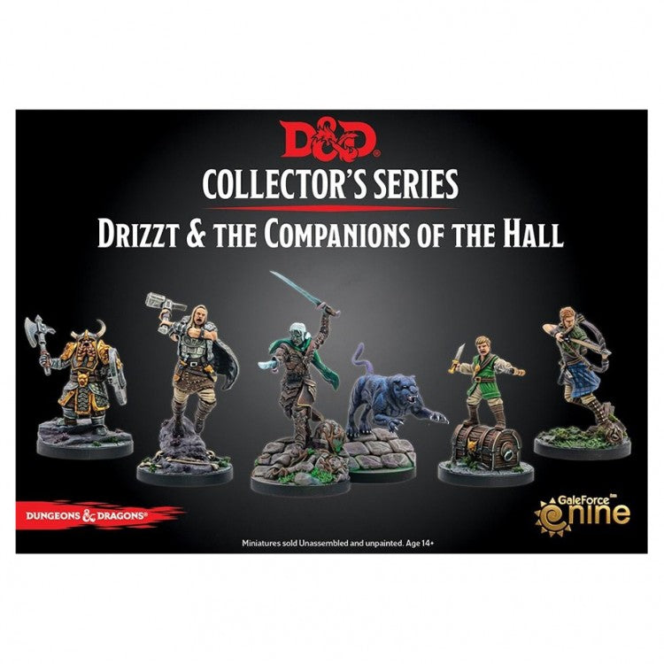 D&D: Legend of Drizzt: Companions of the Hall (6 miniatures)