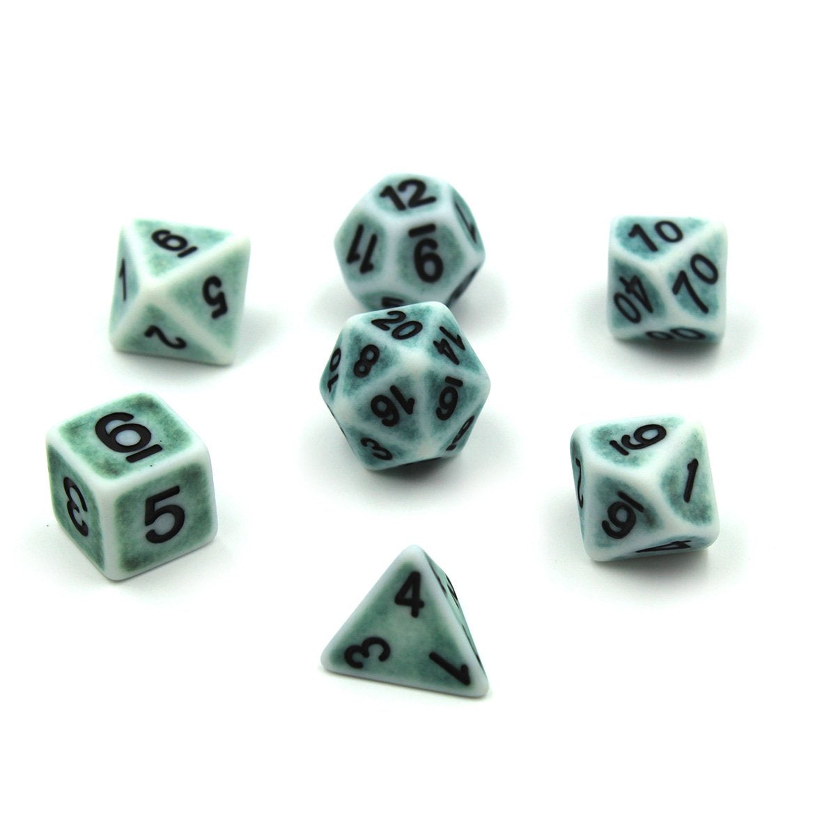 TwoFaad - Pine Dice w/Black Numbers