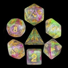 TwoFaad - Lily Dice w/Gold Numbers