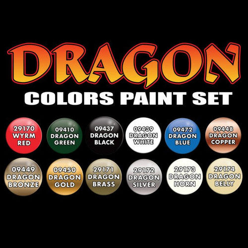 Reaper Paints: LTP: Dragon Colors Paint Set 09917
