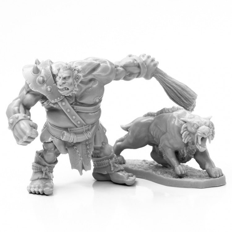 Reaper 77939 Hill Giant Hunter & Dire Lion