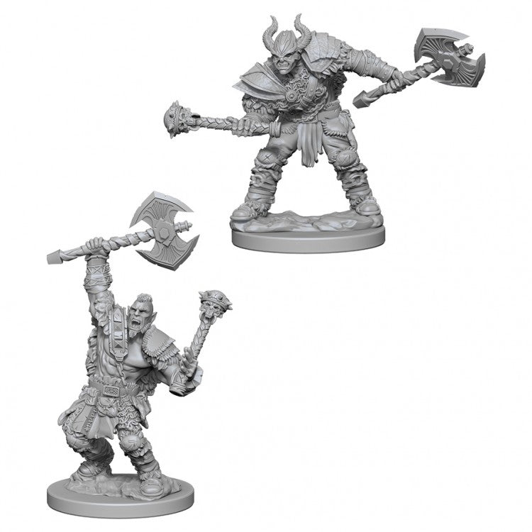 Wizkids 72613 PF DC: Half-Orc Male Barbarian W3