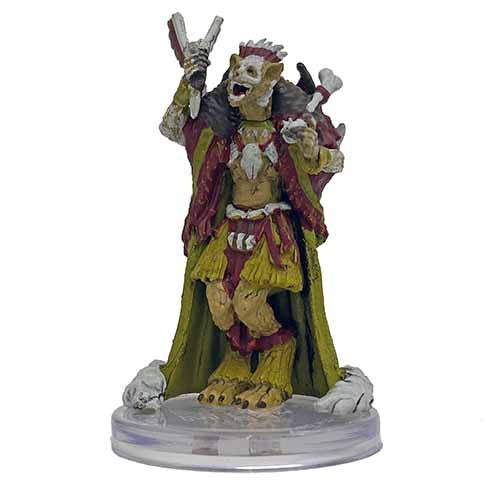 Prepainted Mini - Witch Gnoll Bonekeeper The Mwangi Expanse