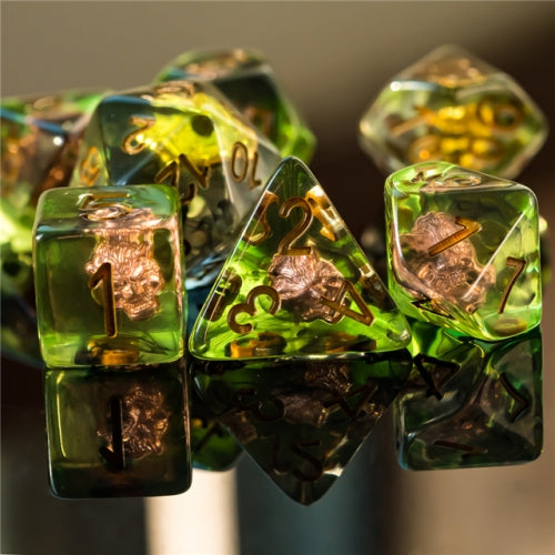 TwoFaad - Class Druid 7-Set RPG Dice