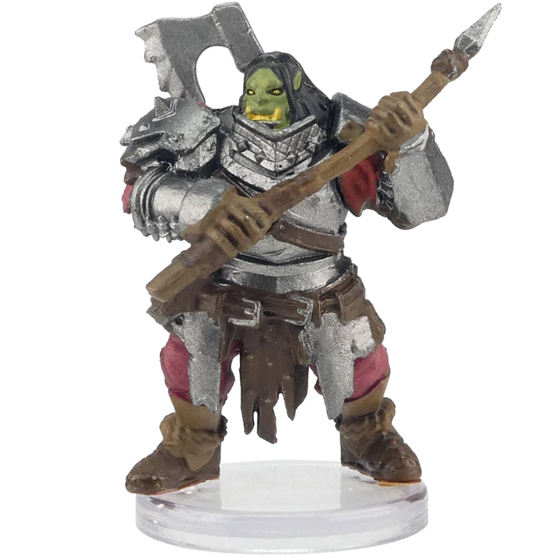 Prepainted Mini - Orc Warrior (Javelin) Bestiary Unleashed