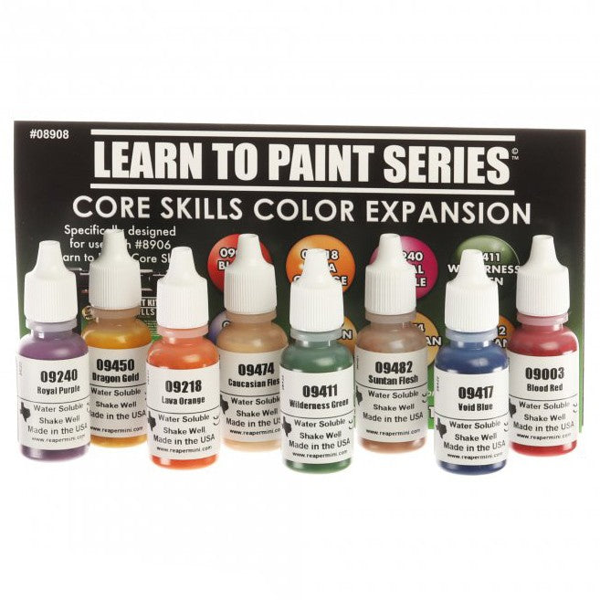 Army Painter - Set - Learn to Paint: Core Skills Color Exp Paint Set