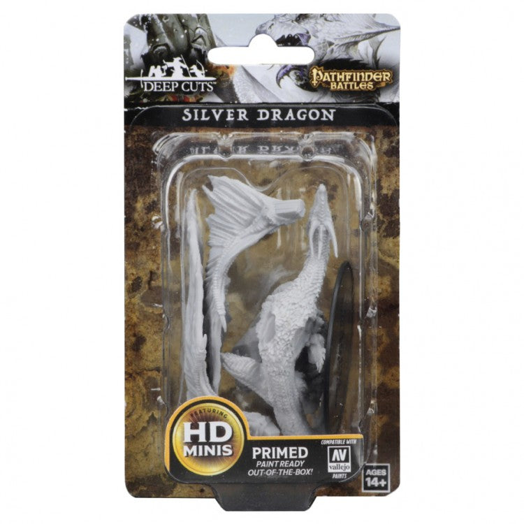 Wizkids 90192 PF DC: Silver Dragon W12.5 (Unpainted)