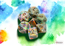 Chessex - 27441 Festive Carousel Vibrant Dice w/ Brown Numbers