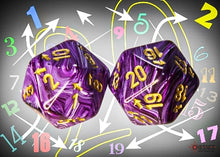 Chessex - 25mm Count Up & Down Variety of Colors