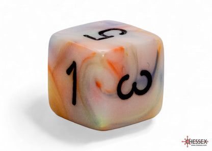 Chessex - 22442 Festive Mega-hedral Circus/black 7-Die set