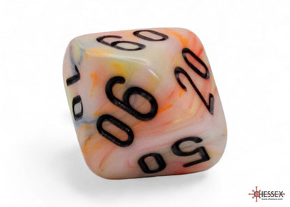 Chessex - 22442 Festive Mega-hedral Circus/black 7-Die set